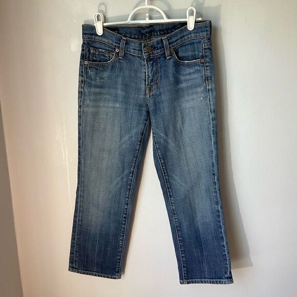 Citizens of Humanity Kelly 063 Low Waist Cropped Jeans, Size 25 - Picture 3 of 10